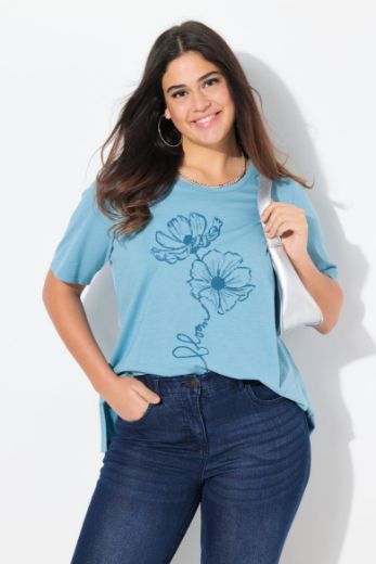 Plus size veliki brojevi Majica kratkih rukava okruglog ovratnika za punije