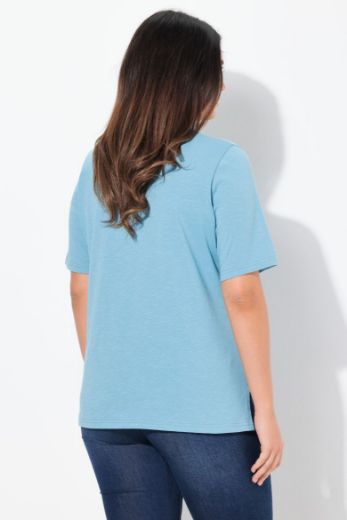 Plus size veliki brojevi Majica kratkih rukava okruglog ovratnika za punije