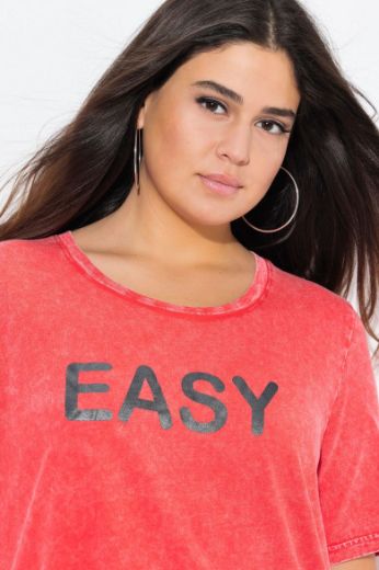 Plus size veliki brojevi Majica kratkih rukava okruglog ovratnika za punije