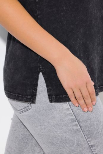 Plus size veliki brojevi Majica kratkih rukava okruglog ovratnika za punije