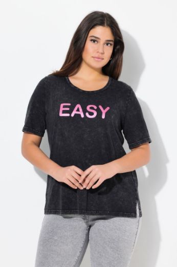 Plus size veliki brojevi Majica kratkih rukava okruglog ovratnika za punije