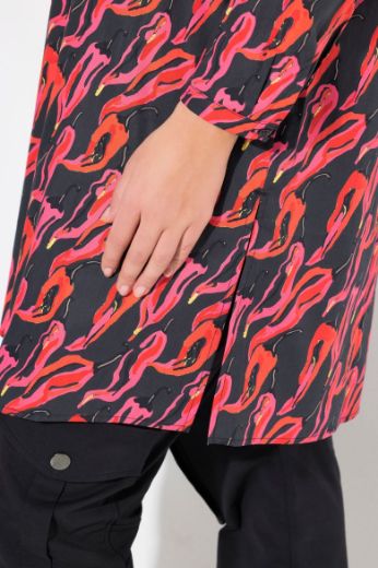 Plus size veliki brojevi Bluza dugih rukava dužeg kroja za punije