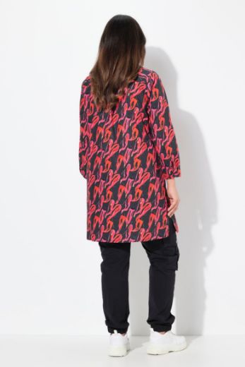 Plus size veliki brojevi Bluza dugih rukava dužeg kroja za punije