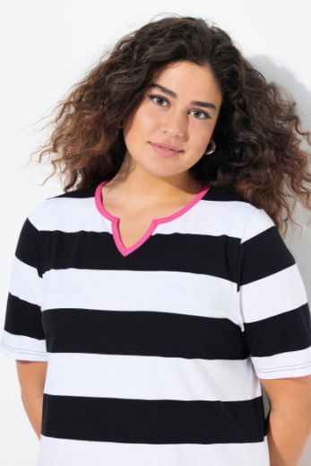 Plus size veliki brojevi Haljina kratkih rukava A kroja za punije