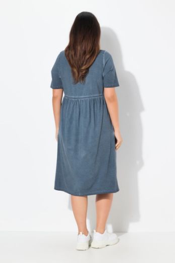 Plus size veliki brojevi Haljina midi A kroja za punije