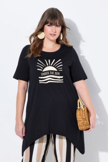 Plus size veliki brojevi Majica kratkih rukava dužeg kroja za punije