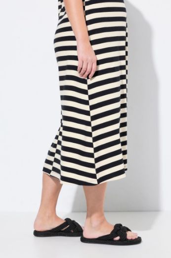 Plus size veliki brojevi Haljina midi bez rukava V ovratnika za punije