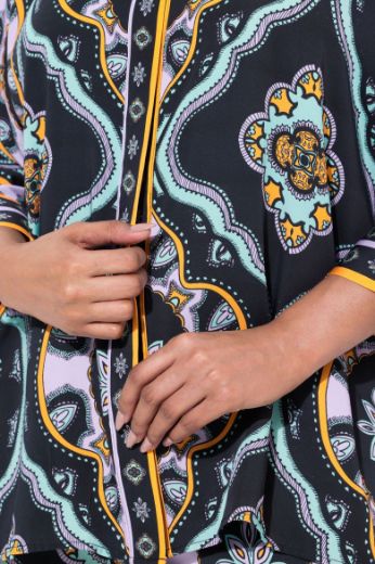 Plus size veliki brojevi Bluza 3/4 rukava za punije