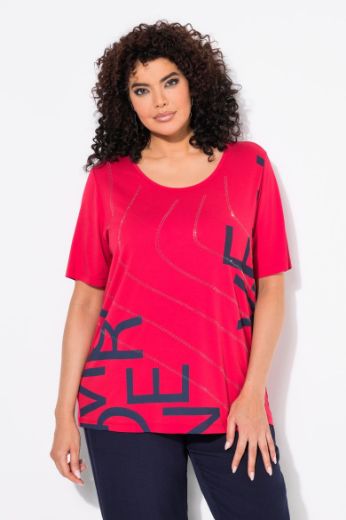 Plus size veliki brojevi Majica kratkih rukava i okruglog ovratnika za punije
