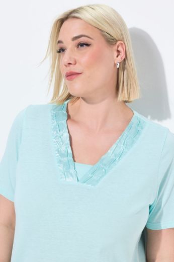 Plus size veliki brojevi Spavaćica kratkih rukava za punije