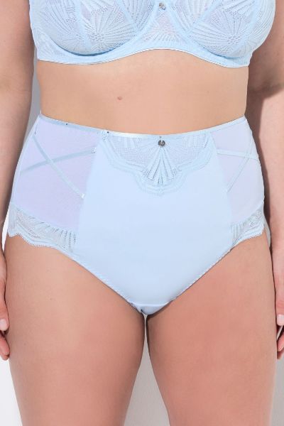 Veliki brojevi Gaćice maxi s dodatkom čipke moda za punije