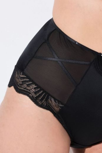 Plus size veliki brojevi Gaćice maxi s dodatkom čipke za punije
