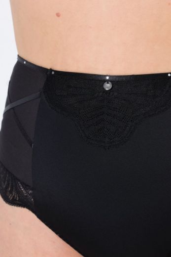 Plus size veliki brojevi Gaćice maxi s dodatkom čipke za punije