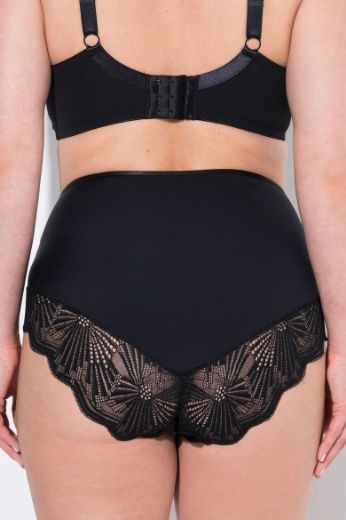 Plus size veliki brojevi Gaćice maxi s dodatkom čipke za punije