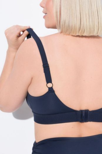 Plus size veliki brojevi Kupaći kostim gornji dio prilagodljivih naramenica za punije