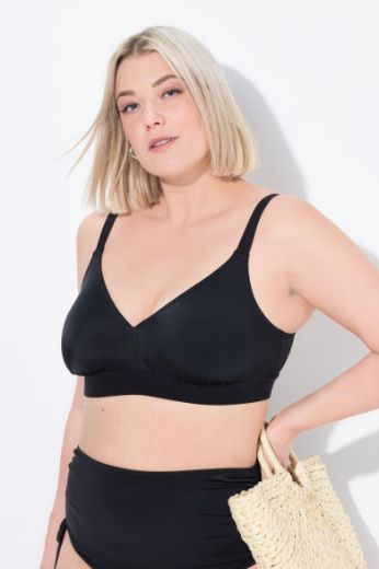 Plus size veliki brojevi Kupaći kostim gornji dio prilagodljivih naramenica za punije
