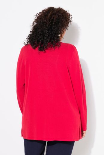Plus size veliki brojevi Kardigan dugih rukava za punije