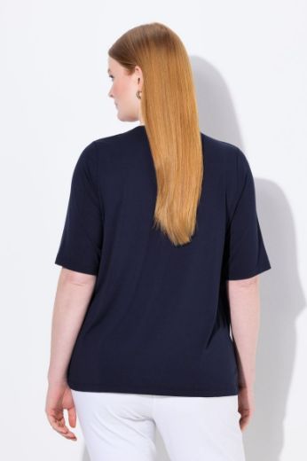 Plus size veliki brojevi Majica 2 u 1 kratkih rukava za punije