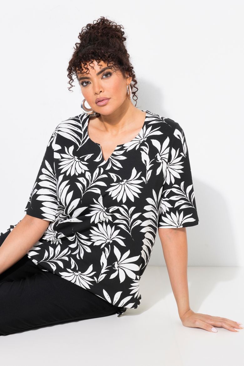 Plus size veliki brojevi Majica kratkih rukava A kroja za punije