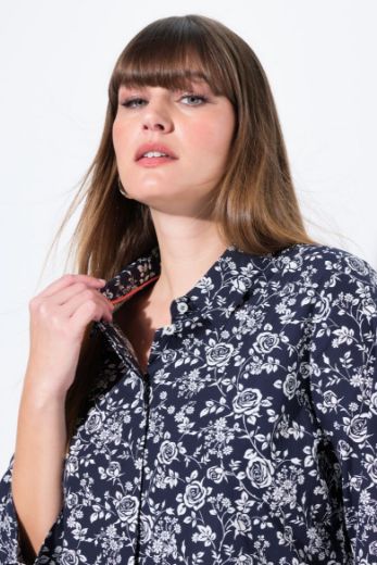 Plus size veliki brojevi Haljina 3/4 rukava A kroja za punije