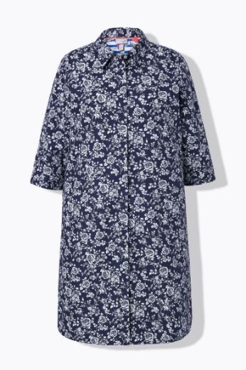 Plus size veliki brojevi Haljina 3/4 rukava A kroja za punije