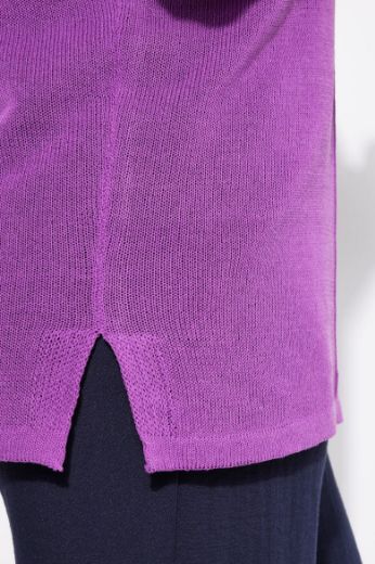 Plus size veliki brojevi Pulover polu rukava V ovratnika za punije
