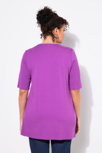 Plus size veliki brojevi Majica polu rukava A kroja za punije