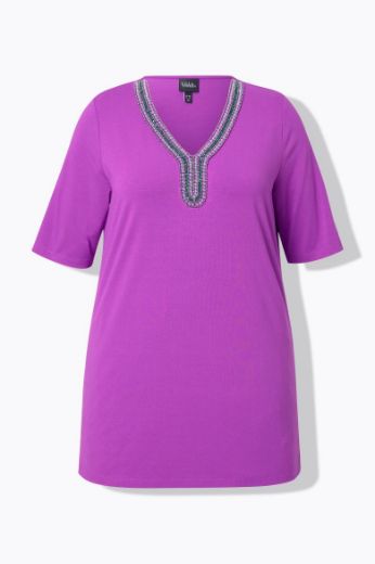 Plus size veliki brojevi Majica polu rukava A kroja za punije
