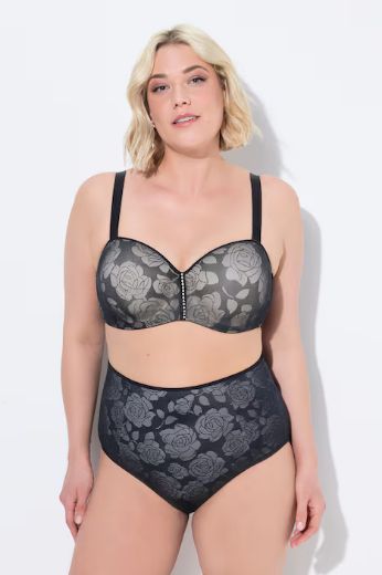Plus size veliki brojevi Grudnjak sa žicom s dodatkom ukrasne čipke za punije