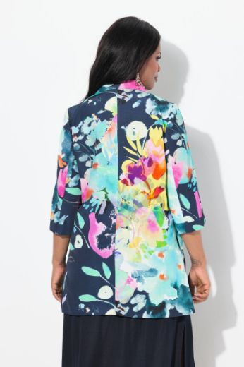 Plus size veliki brojevi Sako 3/4 rukava A kroja za punije