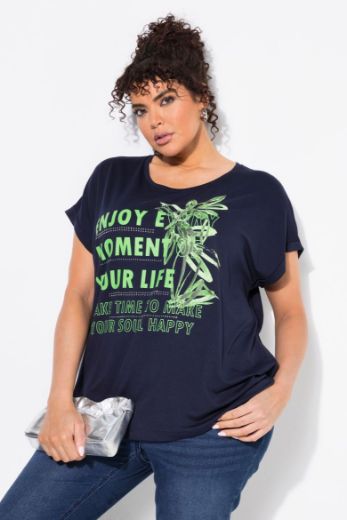 Plus size veliki brojevi Majica kratkih rukava okruglog ovratnika za punije