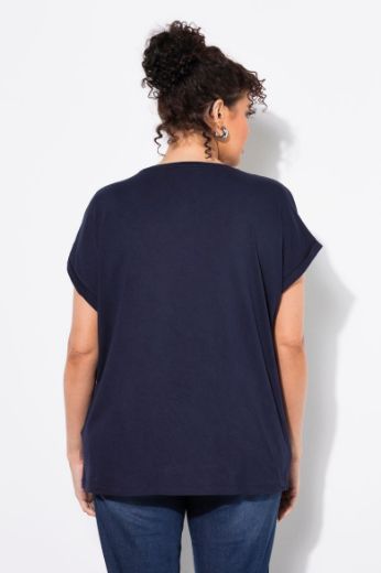 Plus size veliki brojevi Majica kratkih rukava okruglog ovratnika za punije