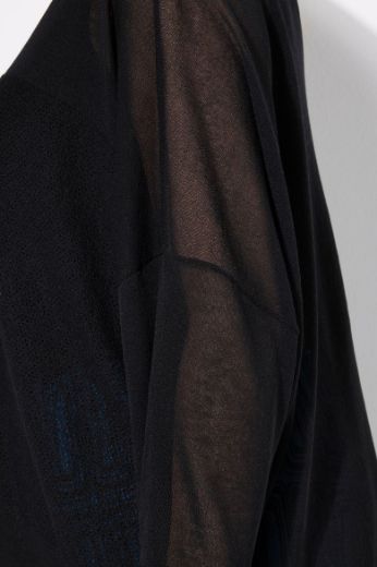 Plus size veliki brojevi Pulover pleteni šireg kroja za punije