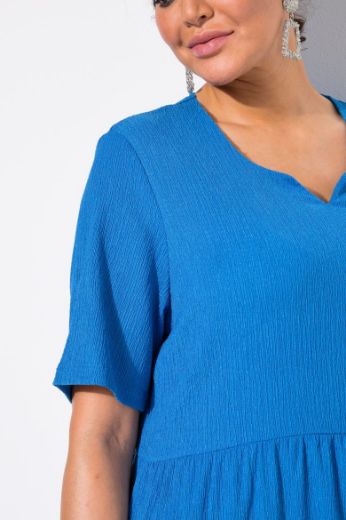 Plus size veliki brojevi Haljina midi A kroja za punije