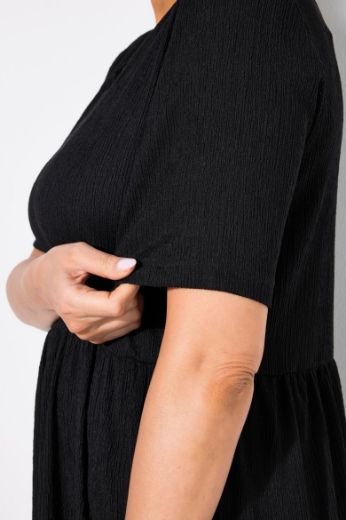 Plus size veliki brojevi Haljina midi A kroja za punije