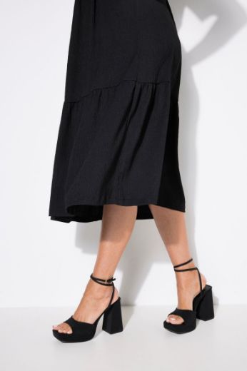 Plus size veliki brojevi Haljina midi A kroja za punije