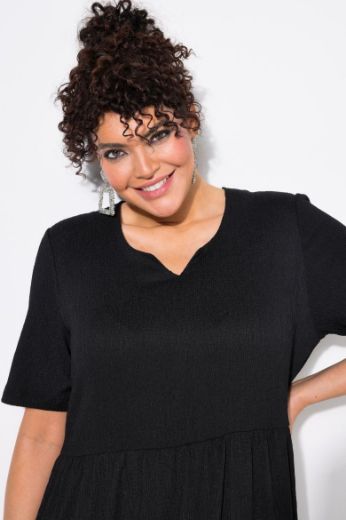Plus size veliki brojevi Haljina midi A kroja za punije