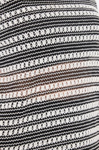 Plus size veliki brojevi Majica pletena kratkih rukava okruglog ovratnika za punije