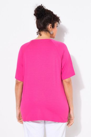 Plus size veliki brojevi Majica kratkih rukava okruglog ovratnika za punije