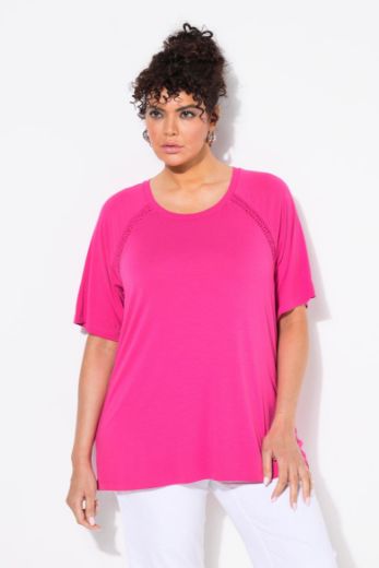 Plus size veliki brojevi Majica kratkih rukava okruglog ovratnika za punije