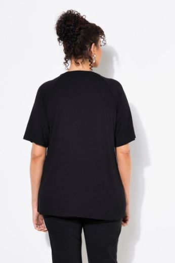 Plus size veliki brojevi Majica kratkih rukava okruglog ovratnika za punije