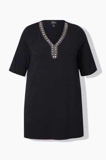 Plus size veliki brojevi Majica kratkih rukava A kroja za punije
