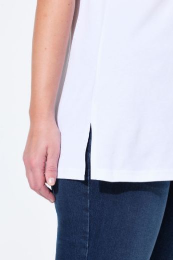 Plus size veliki brojevi Majica kratkih rukava A kroja za punije