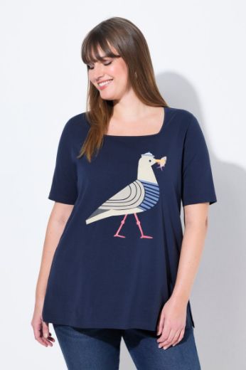 Plus size veliki brojevi Majica kratkih rukava A kroja za punije