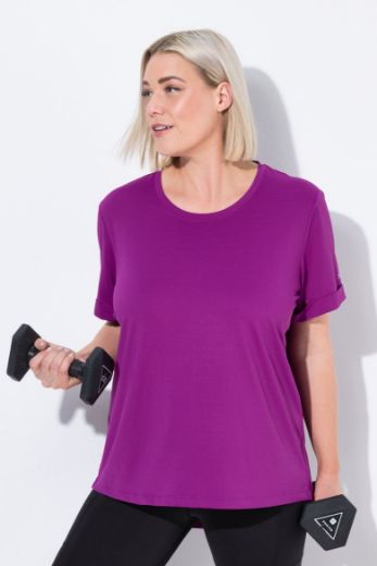 Plus size veliki brojevi Majica kratkih rukava okruglog ovratnika za punije