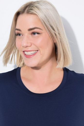 Plus size veliki brojevi Majica kratkih rukava okruglog ovratnika za punije
