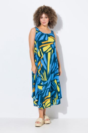 Plus size veliki brojevi Haljina bez rukava A kroja za punije