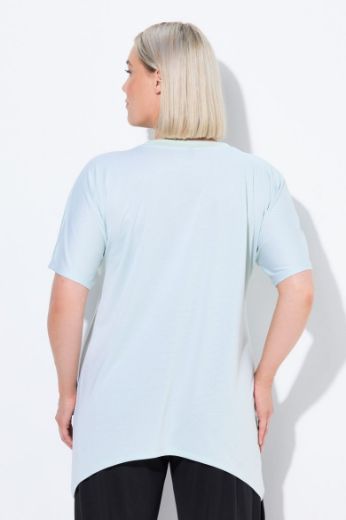 Plus size veliki brojevi Majica kratkih rukava okruglog ovratnika za punije