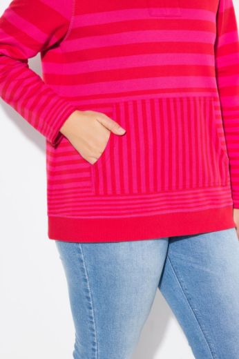 Plus size veliki brojevi Majica dugih rukava s kapuljačom za punije