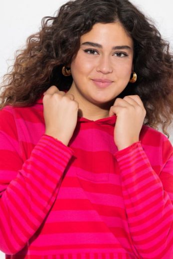 Plus size veliki brojevi Majica dugih rukava s kapuljačom za punije